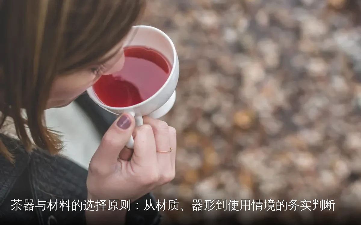 茶器与材料的选择原则:从材质、器形到使用情境的务实判断